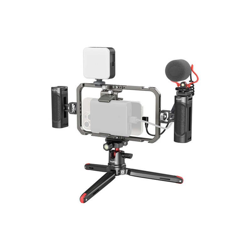 Smallrig 3384C Kit vidéo tout-en-un professionnel pour téléphone
