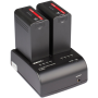 Swit kit 2 batteries 75Wh BP-U et 1 chargeur de voyage
