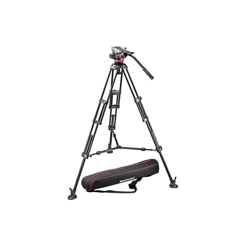 Manfrotto MVH502A.546BK-1 Kit Trépied - Rotule video fluide