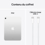 Apple iPad 11" (2025) 256 Go Wi-Fi + Cell. Argent