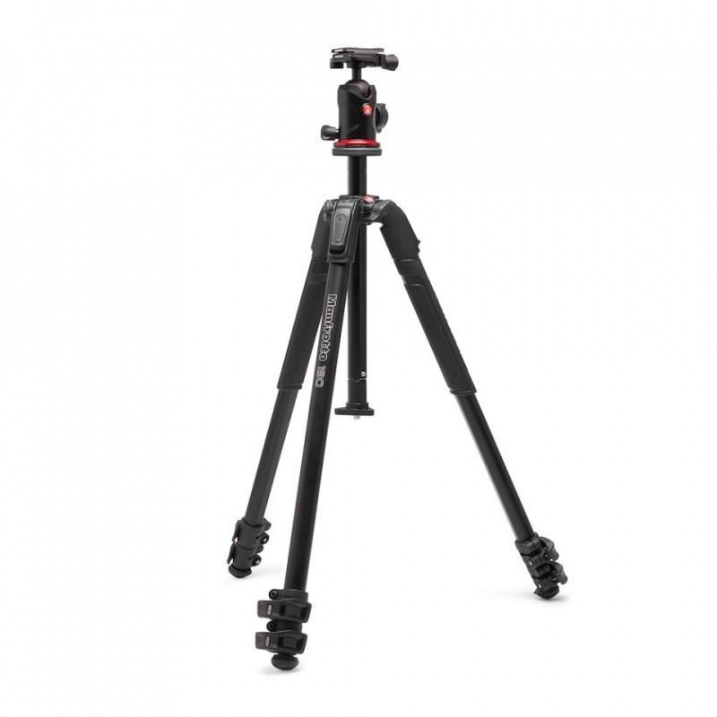 Manfrotto Kit trépied 190X AS en alu avec rotule ball