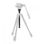Manfrotto Rotule vidéo fluide 502 base plate et trépied vidéo 055 alu