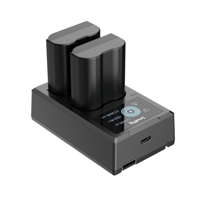 SmallRig Kit batterie et chargeur pour appareil photo EN-EL15