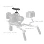 Smallrig 4152 Poignée supérieure rotative avec pince NATO
