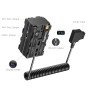 Smallrig 4884 D-Tap to Dual-Sided NP-F Dummy Battery Power Cable