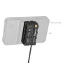 Smallrig 4884 D-Tap to Dual-Sided NP-F Dummy Battery Power Cable