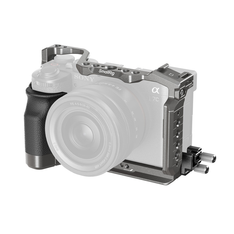 SmallRig Kit cage HawkLock dégagement rapide 5198 pour Alpha 7CII/7CR