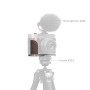 Smallrig Plaque de montage en L et poignée  bois pour GFX100RF Argent