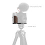 Smallrig Plaque de montage en L et poignée bois pour GFX100RF Noir