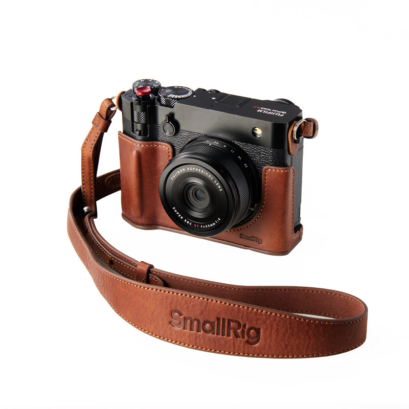 Smallrig 5268 Kit étui en cuir pour FUJIFILM GFX100RF (marron)