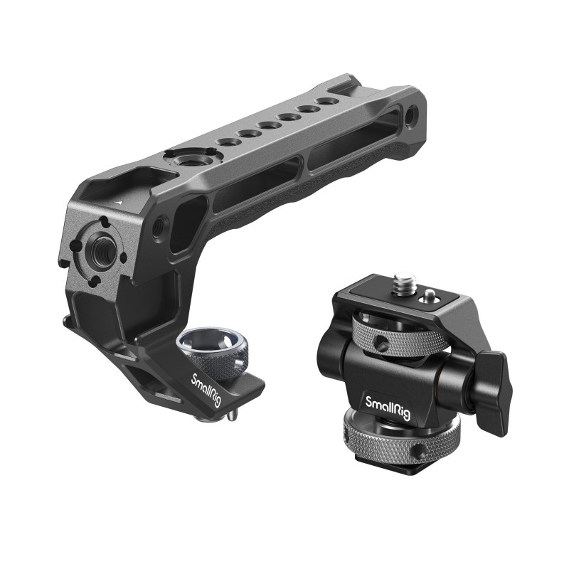 SmallRig Kit de poignée supérieure avec support d'écran (Cold shoe)