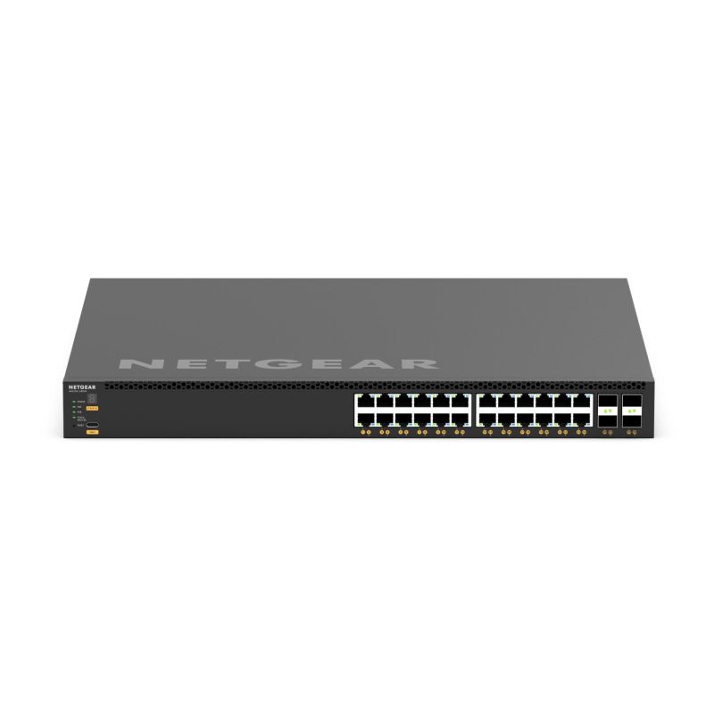 Netgear M4350-24X4V Switch AV manageable 24 ports PoE+ 10 Gbps 4 port