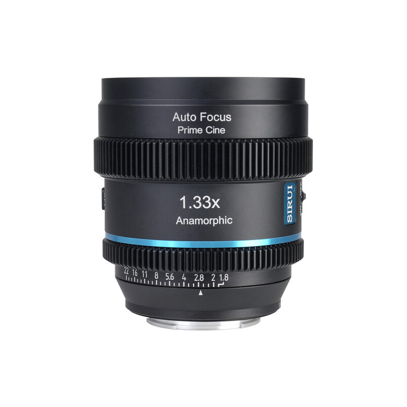 Sirui Objectif anamorphique 20mm T1.8 1.33x S35 AF (E, Flare blue)