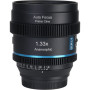 Sirui Objectif anamorphique 20mm T1.8 1.33x S35 AF (E, Flare blue)