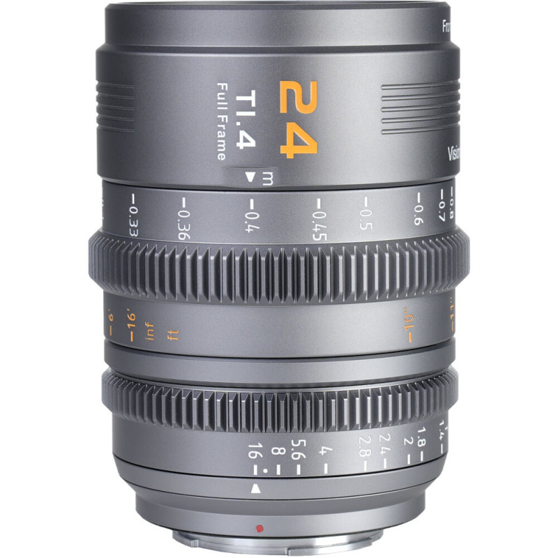 Sirui Objectif Vision Prime T1.4 Plein format Ciné 24mm Gris