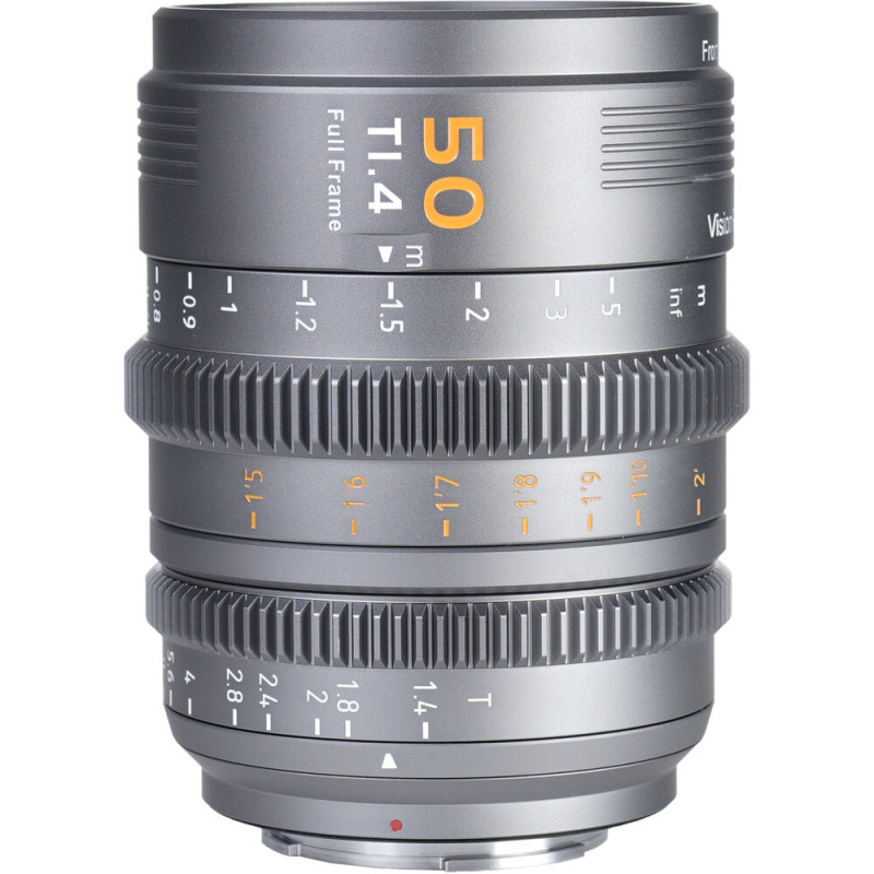 Sirui Objectif Vision Prime T1.4 Plein format Ciné 50mm Gris