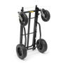 Rocknroller R12STEALTH  Chariot pliable 8 en 1 - noir