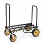 Rocknroller R18RT "Mega Plus" Chariot pliable 8 en 1 - noir et jaune