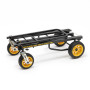 Rocknroller R18RT "Mega Plus" Chariot pliable 8 en 1 - noir et jaune