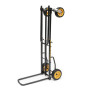 Rocknroller R18RT "Mega Plus" Chariot pliable 8 en 1 - noir et jaune
