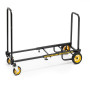 Rocknroller R2RT "Micro" Chariot pliable 8 en 1 - noir et jaune