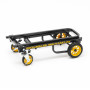 Rocknroller R2RT "Micro" Chariot pliable 8 en 1 - noir et jaune