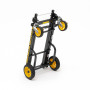Rocknroller R2RT "Micro" Chariot pliable 8 en 1 - noir et jaune