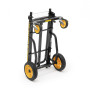 Rocknroller R6RT "Mini" Chariot pliable 8 en 1 - noir et jaune