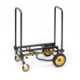 Rocknroller R6RT "Mini" Chariot pliable 8 en 1 - noir et jaune