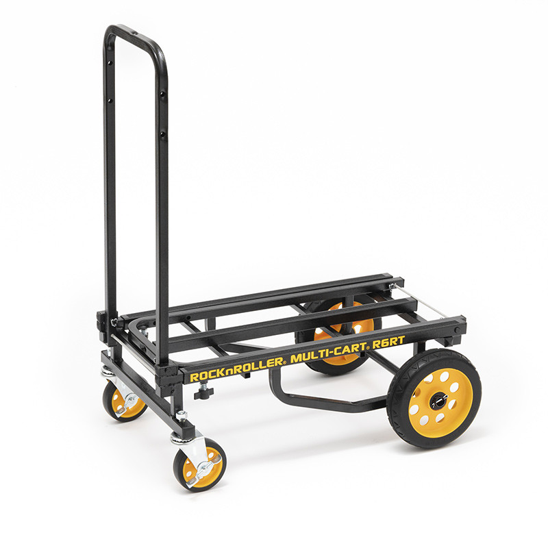 Rocknroller R6RT "Mini" Chariot pliable 8 en 1 - noir et jaune