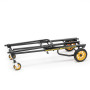 Rocknroller R6RT "Mini" Chariot pliable 8 en 1 - noir et jaune