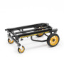 Rocknroller R6RT "Mini" Chariot pliable 8 en 1 - noir et jaune