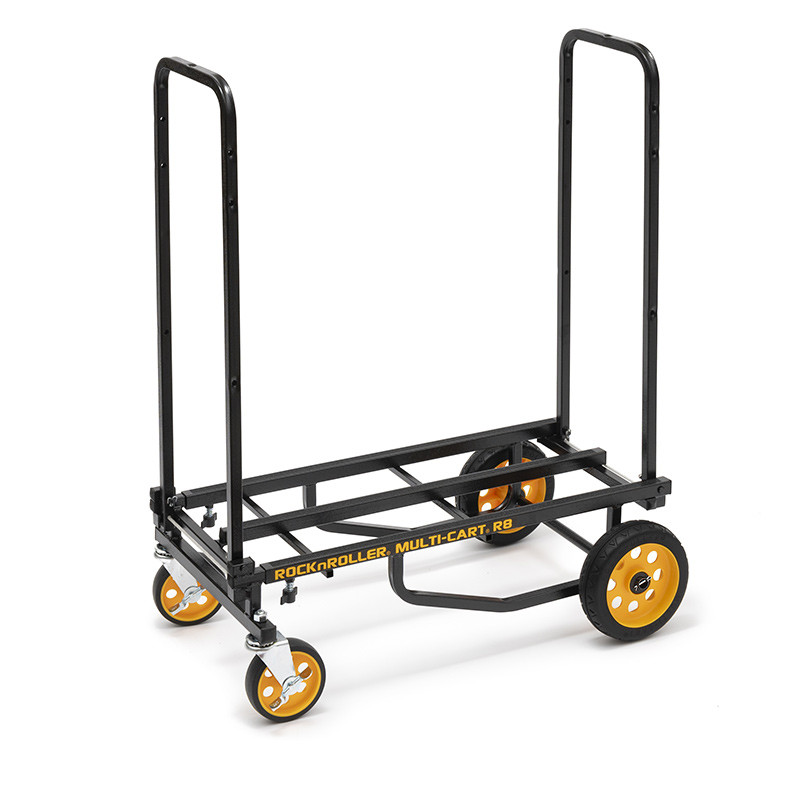 Rocknroller R8RT "Midrange"  Chariot pliable 8 en 1 - noir et jaune
