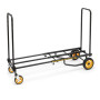 Rocknroller R8RT "Midrange"  Chariot pliable 8 en 1 - noir et jaune