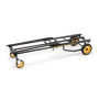 Rocknroller R8RT "Midrange"  Chariot pliable 8 en 1 - noir et jaune