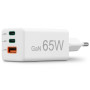 Hama Chargeur rapide GaN 2 USB-C 1 USB-A mini-chargeur PD 65 W blanc