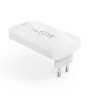 Hama Chargeur rapide 2 USB-C 1 USB-A mini-chargeur plat PD 65 W Blanc