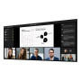 Samsung Ecran 105" 5120x2160 21:9 5K 500cd/m² 24h/7j Antireflet 25%