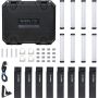 Nanlite Kit de 8 Tubes LED 16W RGBWW 25 cm - 2700K-12000K - DMX-RDM