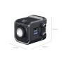 Smallrig Kit Éclairage Vidéo Led Cob  RC 100C (Bleu/Poignée Batterie)