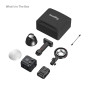 Smallrig Kit Éclairage Vidéo Led Cob  RC 100C (Bleu/Poignée Batterie)