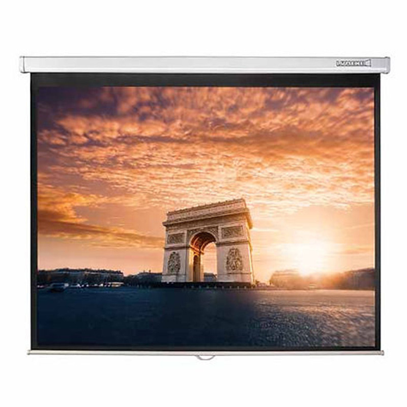 Lumene Écran Manuel Accroche Fixe Laqué Blanc PLAZZA HD 200