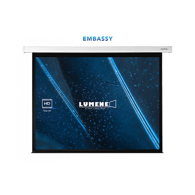 Lumene Écran Motorisé Accroche Fixe / Tcde EMBASSY HD 300 V