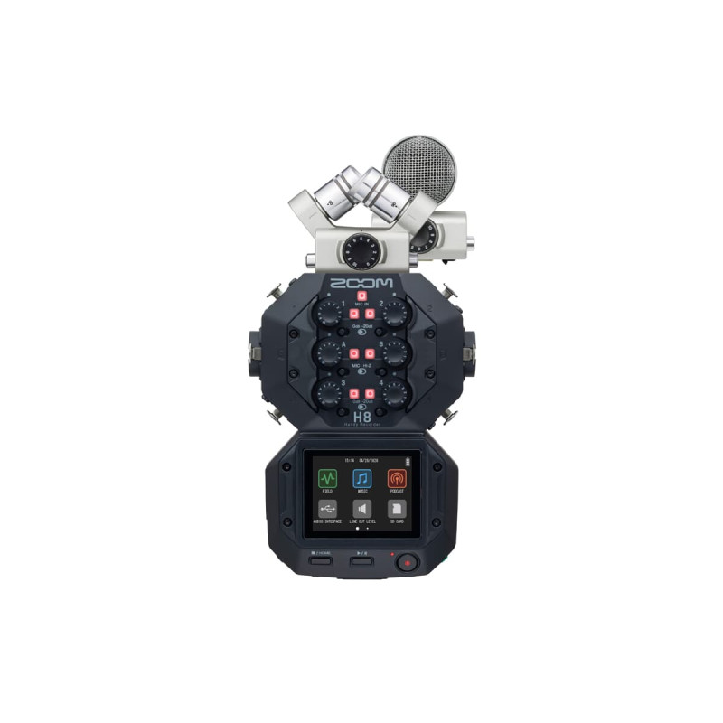 Zoom Pack enregistreur 12 pistes avec capsule XY et MS