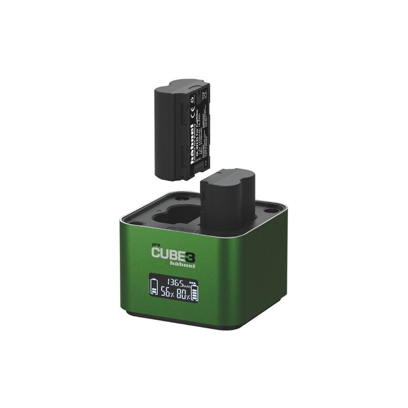Hahnel ProCube3 Chargeur double pour Fujifilm