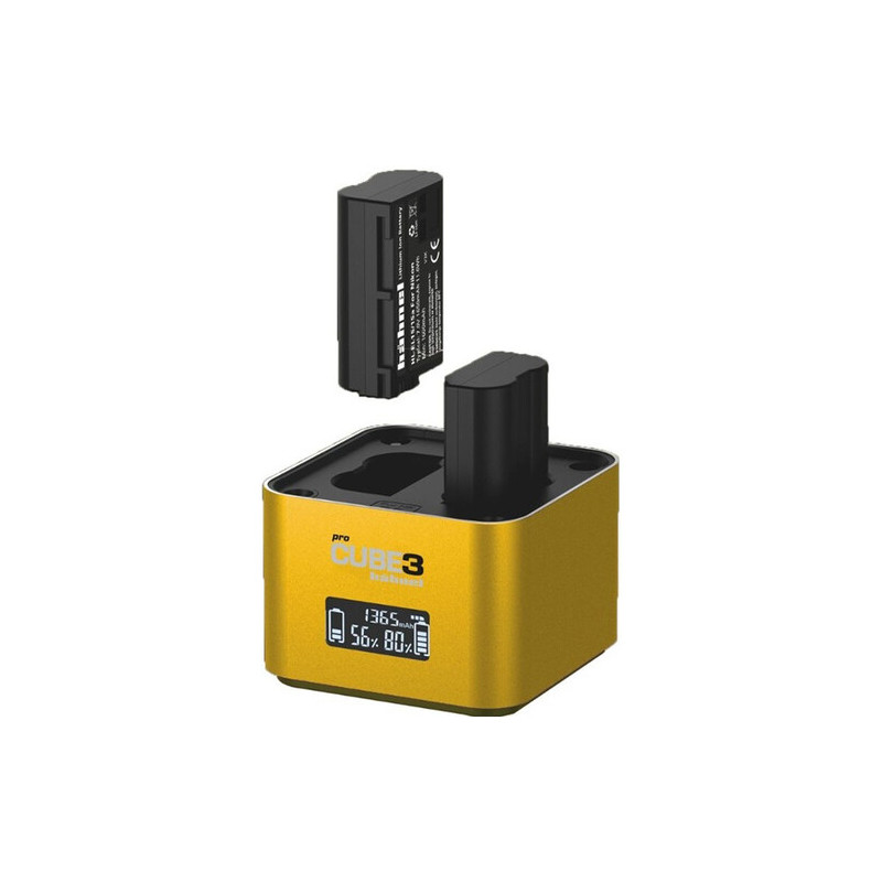 Hahnel ProCube3 Chargeur double pour Nikon