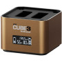 Hahnel ProCube3 Chargeur double pour Olympus