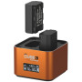 Hahnel ProCube3 Chargeur double pour Sony