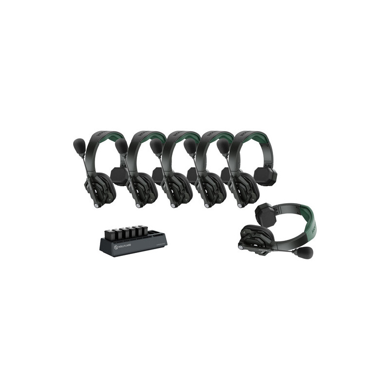 Hollyland Système Intercom SOLIDCOM SE PRO 6 casques