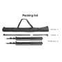E-Image Kit de support de fond avec perche télescopique Largeur : 3 m